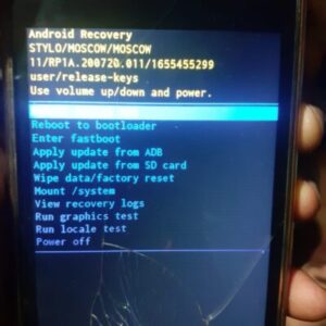 STYLO MOSCOW DRB45 Recovery mode