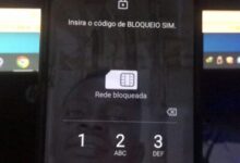 Celular com SIM bloqueado